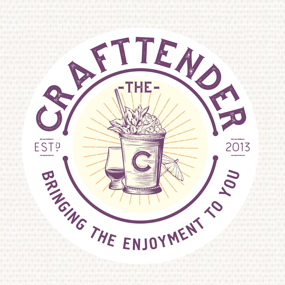 Craftender beer logo