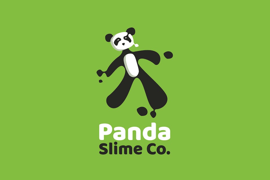 panda slime logo