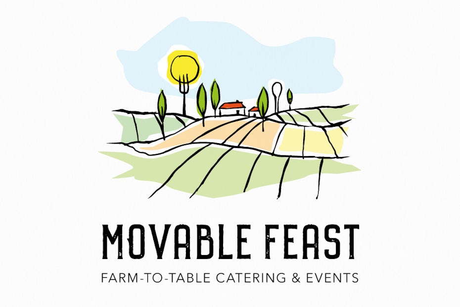 Movable Feast catering logo