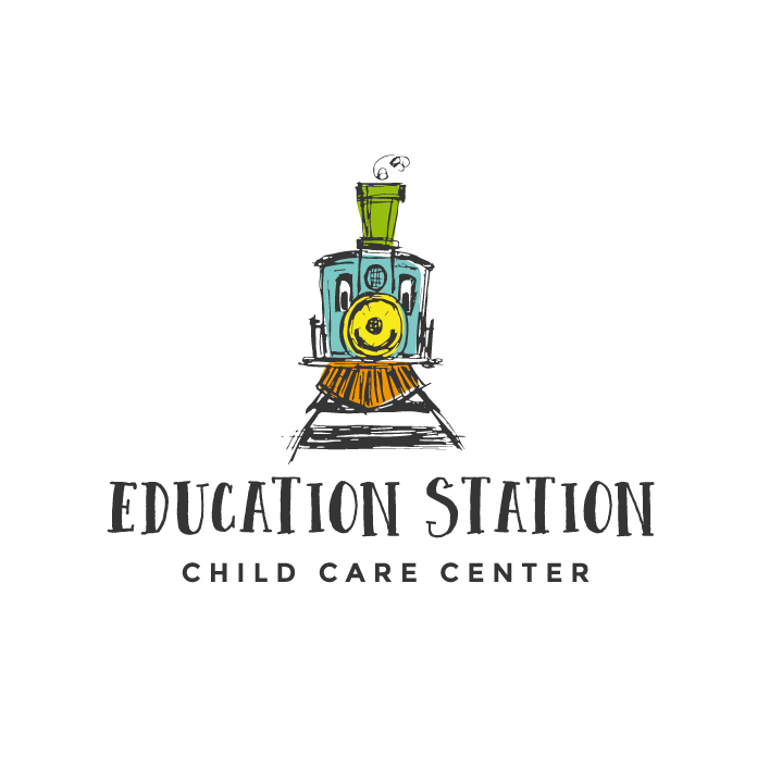 education station train logo