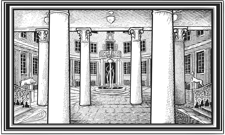 Building etching