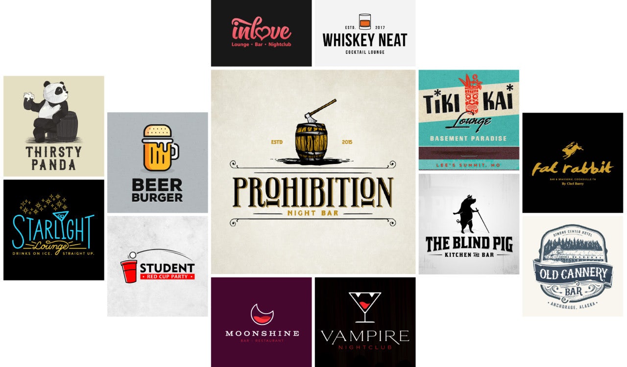 31 amazing bar logos to inspire you - 99designs