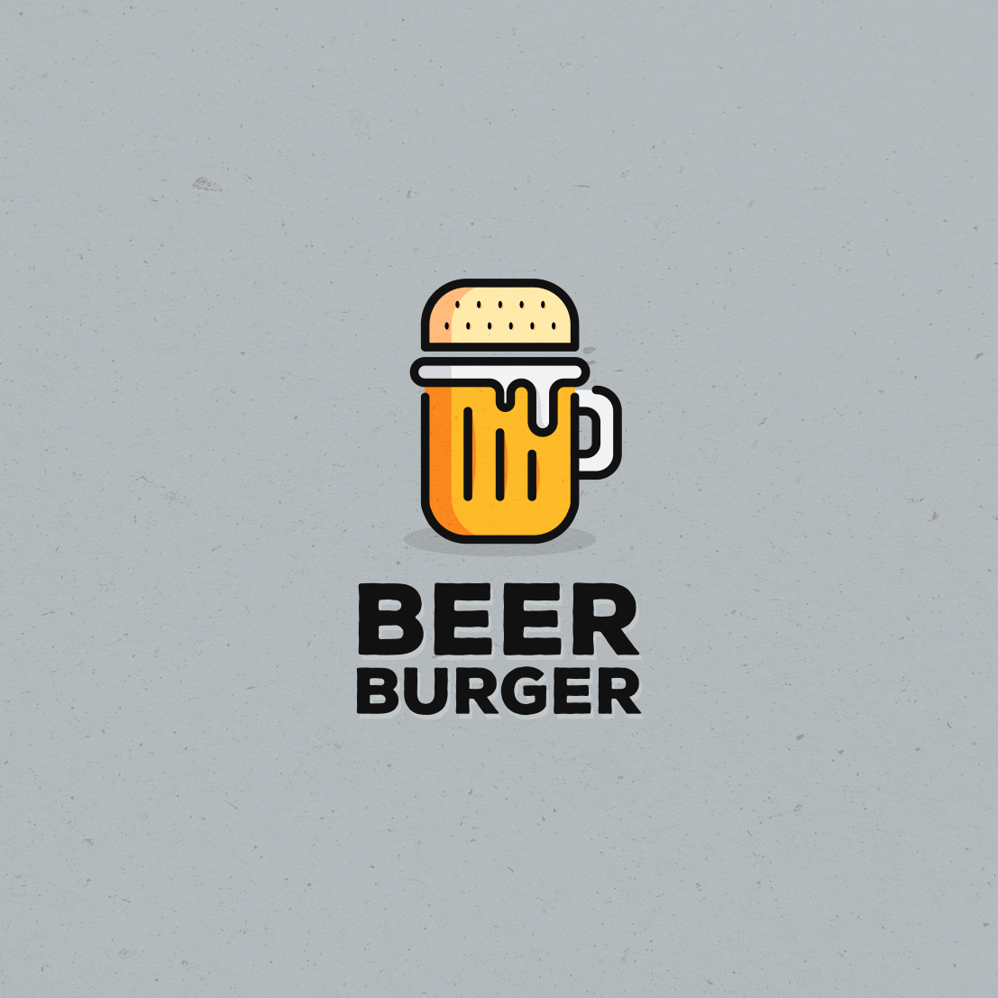 Creative modern bar and cafe sign logo design template. Stock Vector |  Adobe Stock