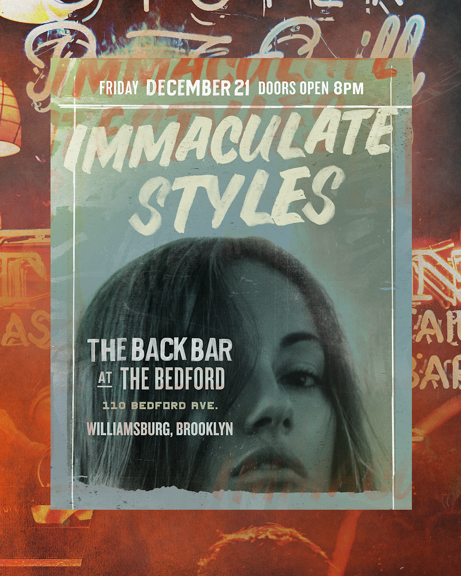 gritty posters for DJ Immaculate Styles