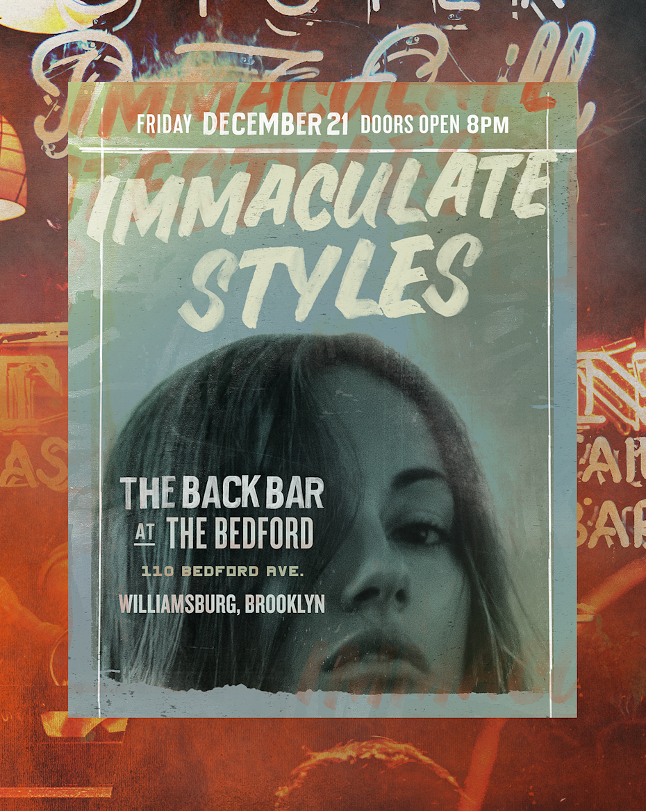 gritty posters for DJ Immaculate Styles