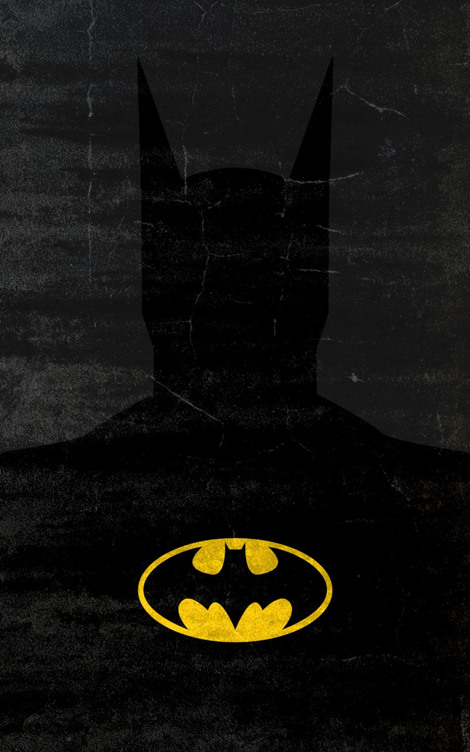 neo-minimalism Batman design