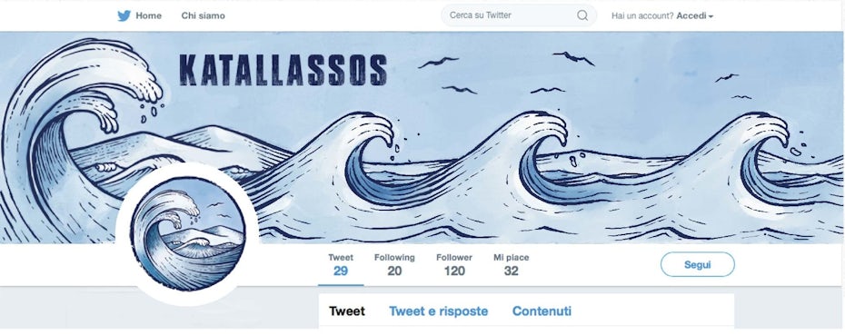 waves logo twitter banner