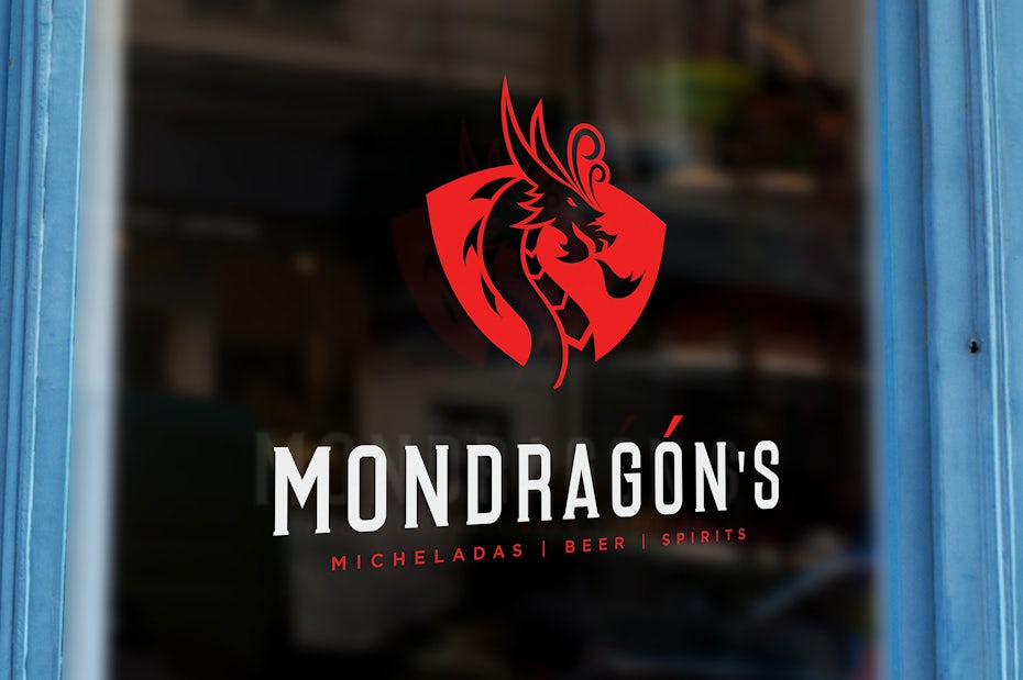 Mondragons logo design