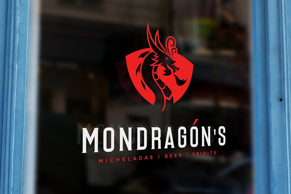 Mondragons logo design