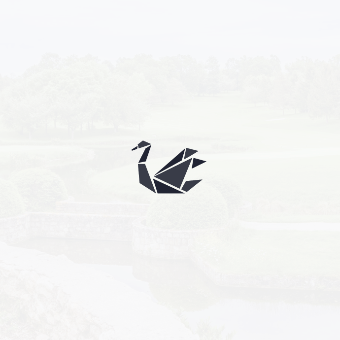 Origami swan logo