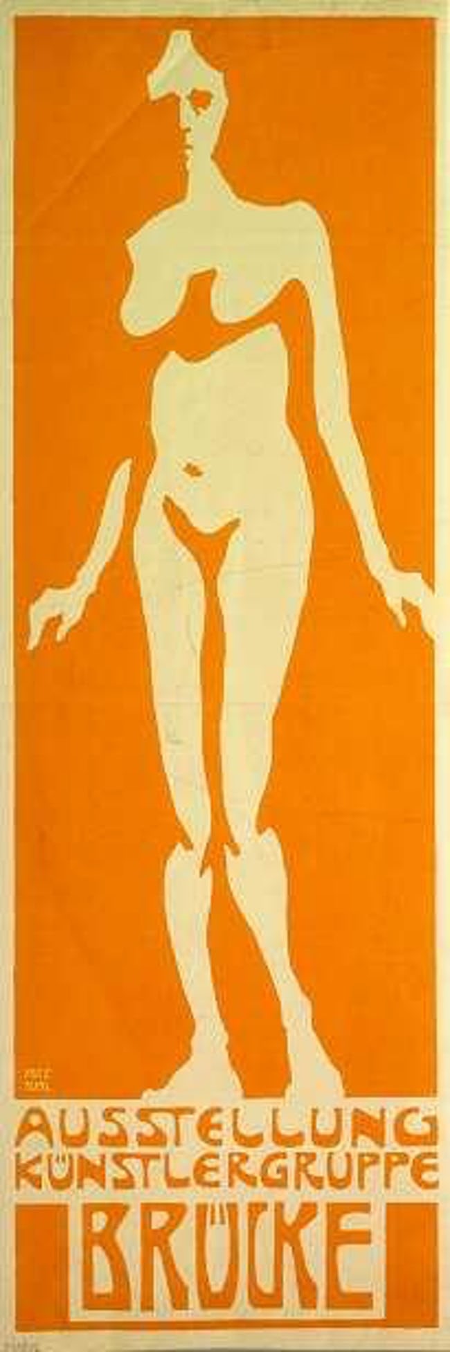 expressionism poster by Fritz Bleyl