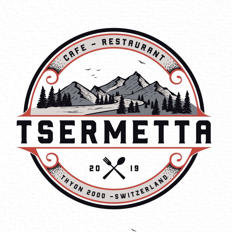 Rustic restaurant logo design