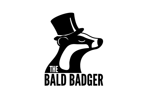 The Bald Badger logo 