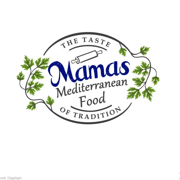 Mama’s Mediterranean Food logo design