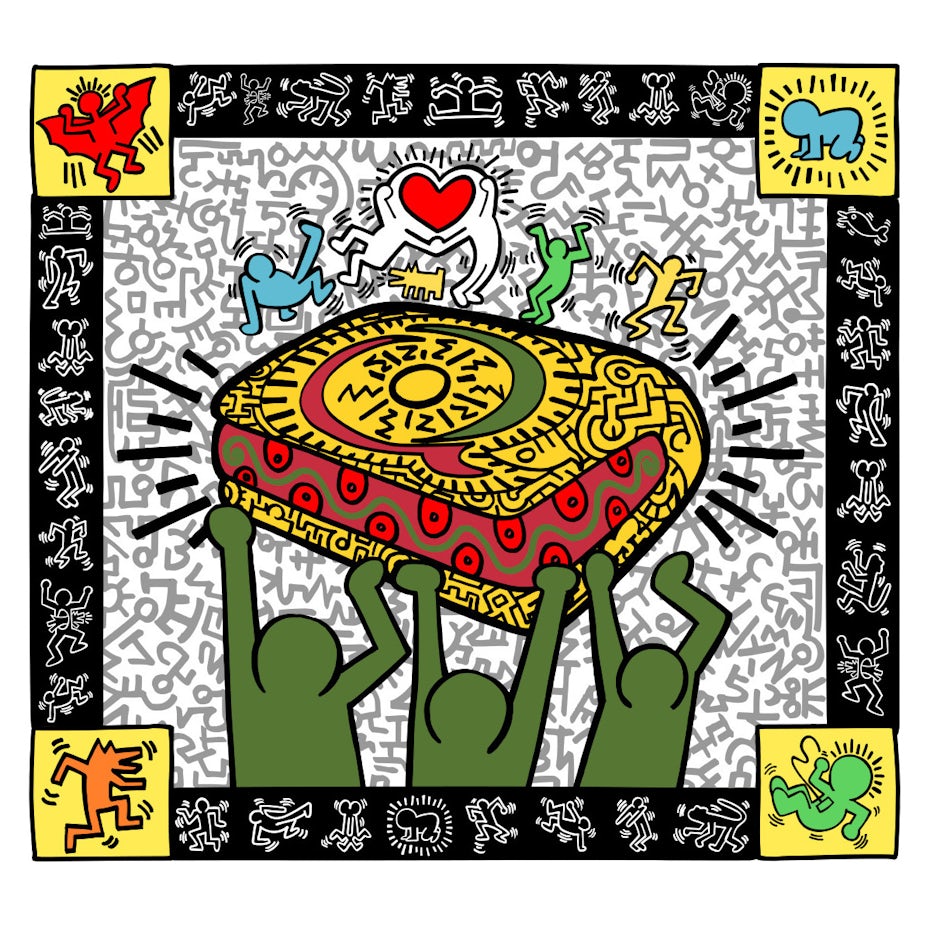 Keith Haring for Sandwich