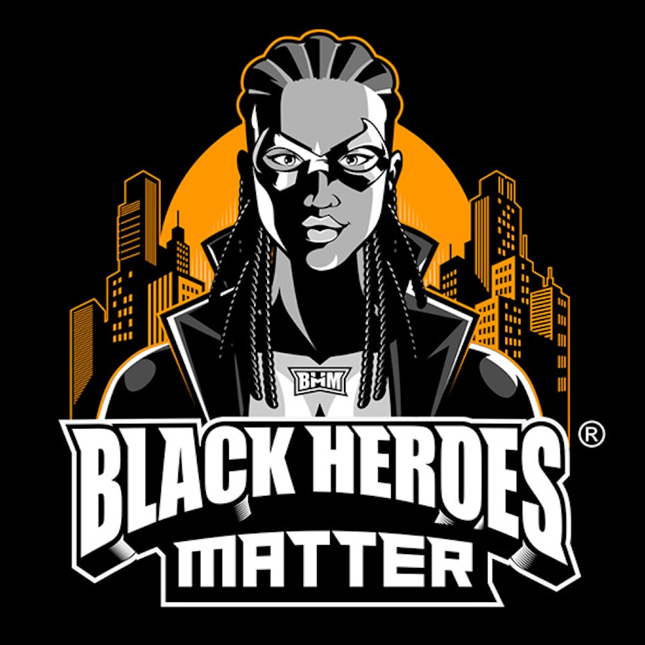 Black Heroes logo