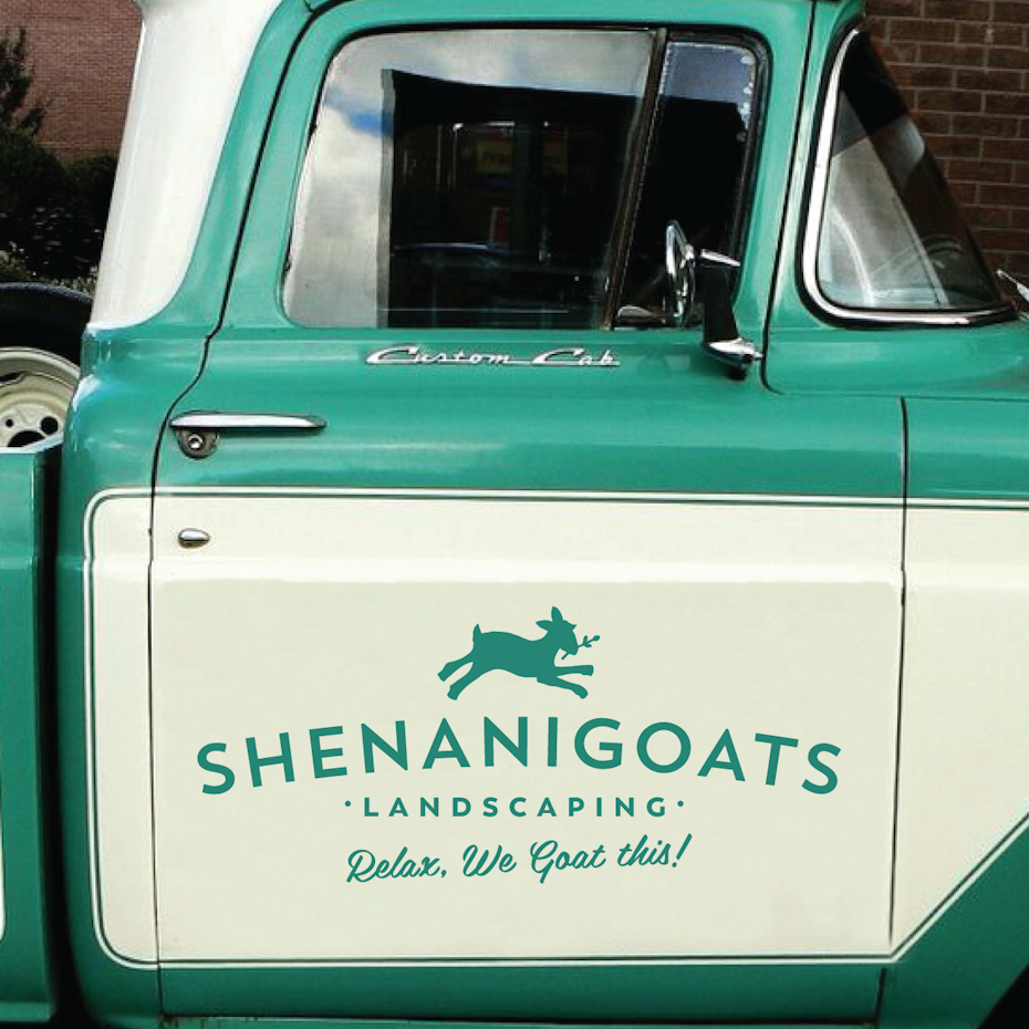 Shenanigoats Landscaping logo