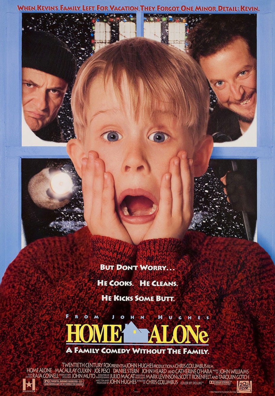Home Alone Home Alone expressionism influenced poster