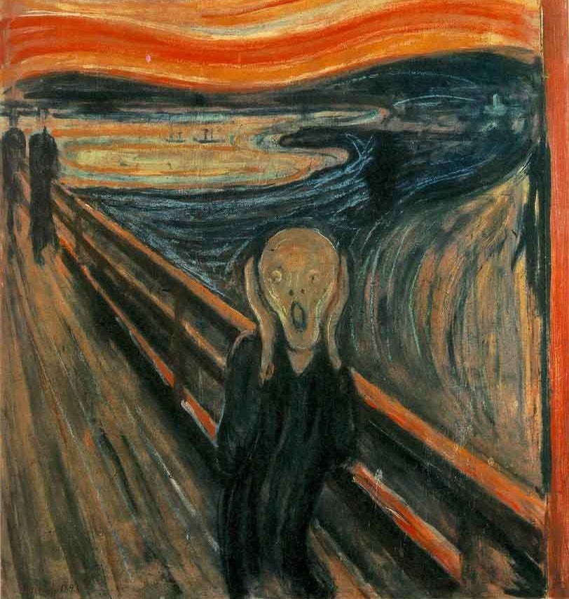 Edvard Munch’s expressionist masterpiece, The Scream