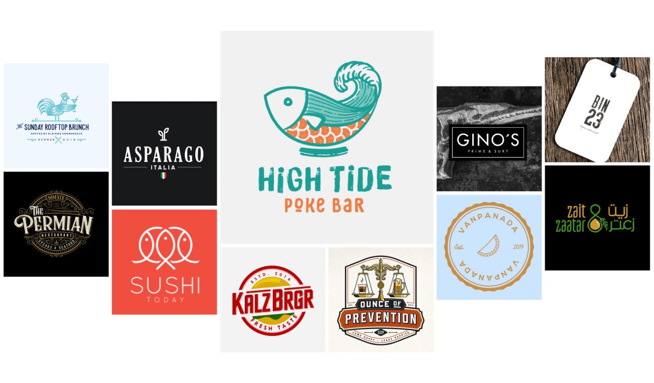 41 Der Besten Restaurant Logos Die Appetit Auf Mehr Machen 99designs