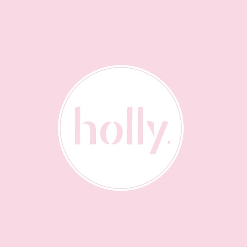 modern feminine restaurant logo in light pink