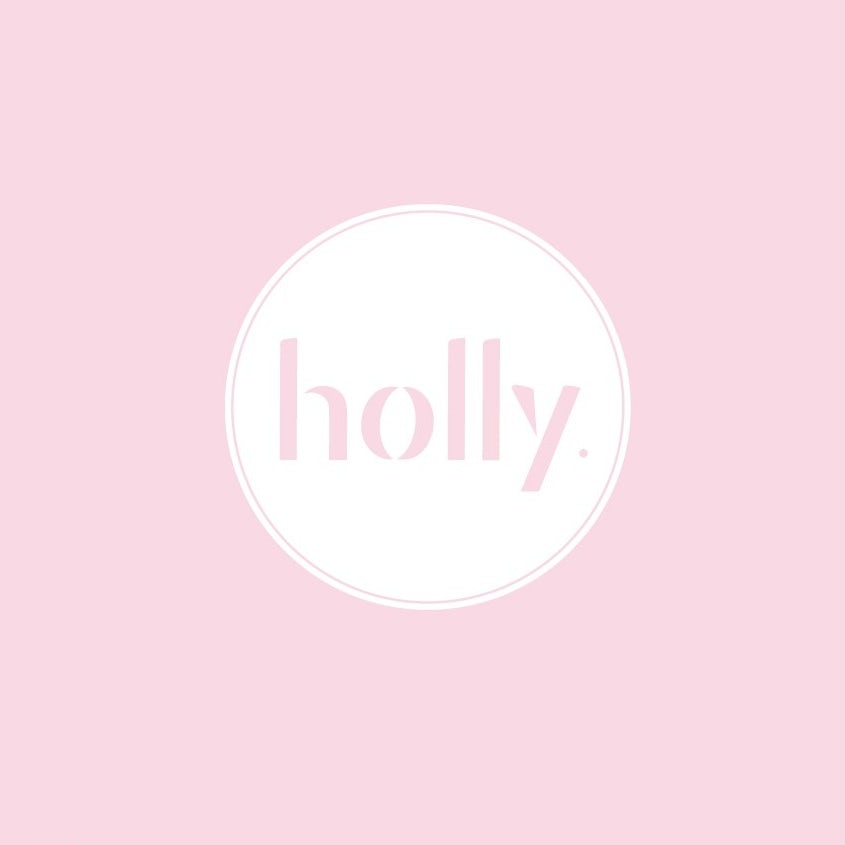 modern feminine restaurant logo in light pink
