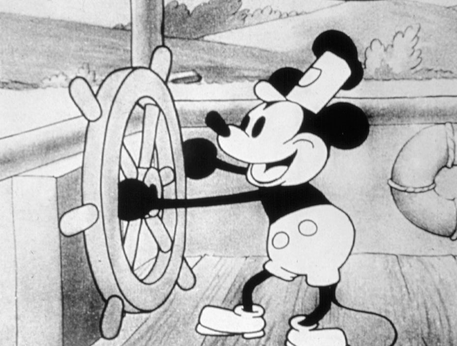 Mickey Mouse in Steamboat Willie