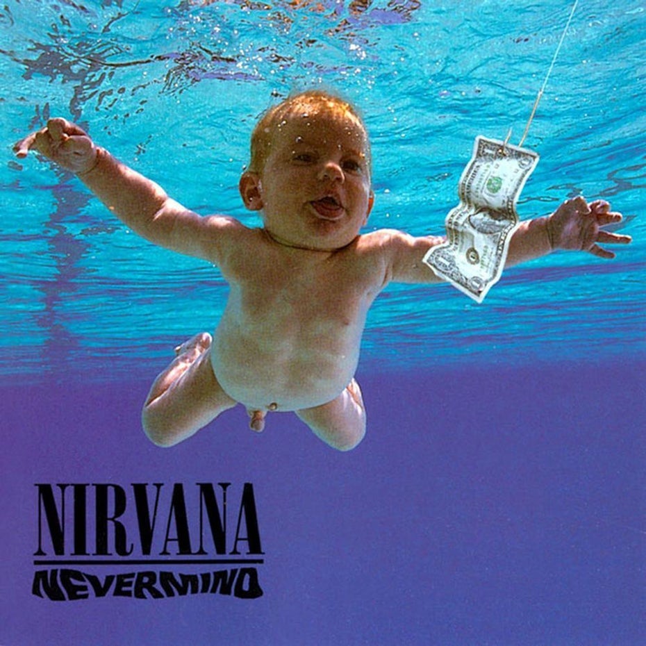 Nirvana’s Nevermind cover