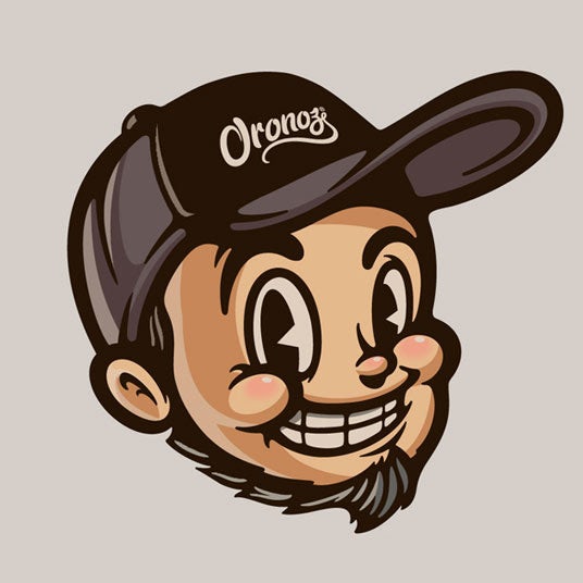 Logo design trends 2020 example: 1930s cartoon logo