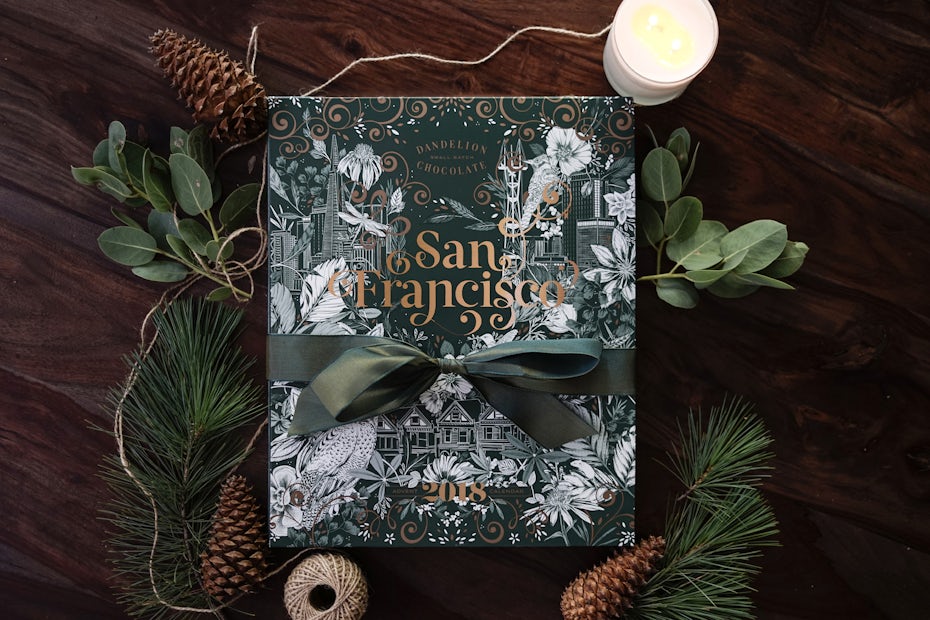 Dandelion Chocolate x Littlepatterns Advent Calendar 2018