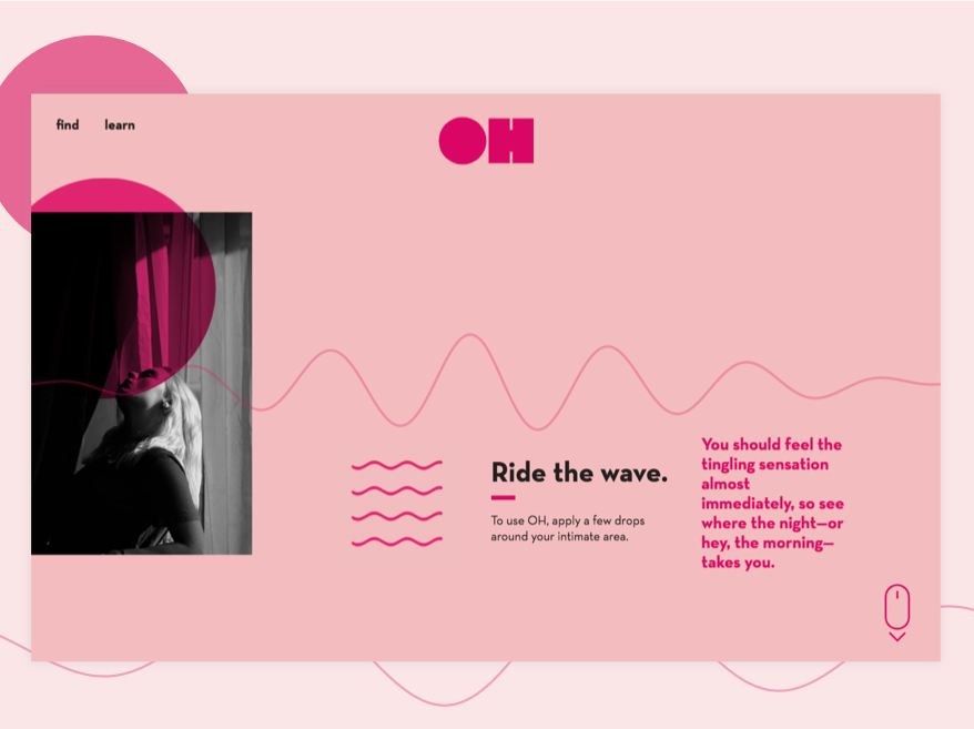 Example of 2020 web design trend of mixing real photographs with graphics