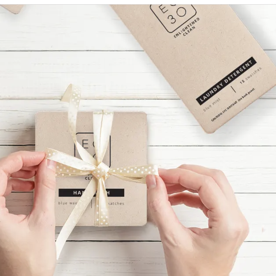 EC30 cleansing products packaging