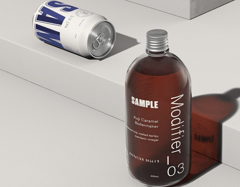 Sample brew packaging