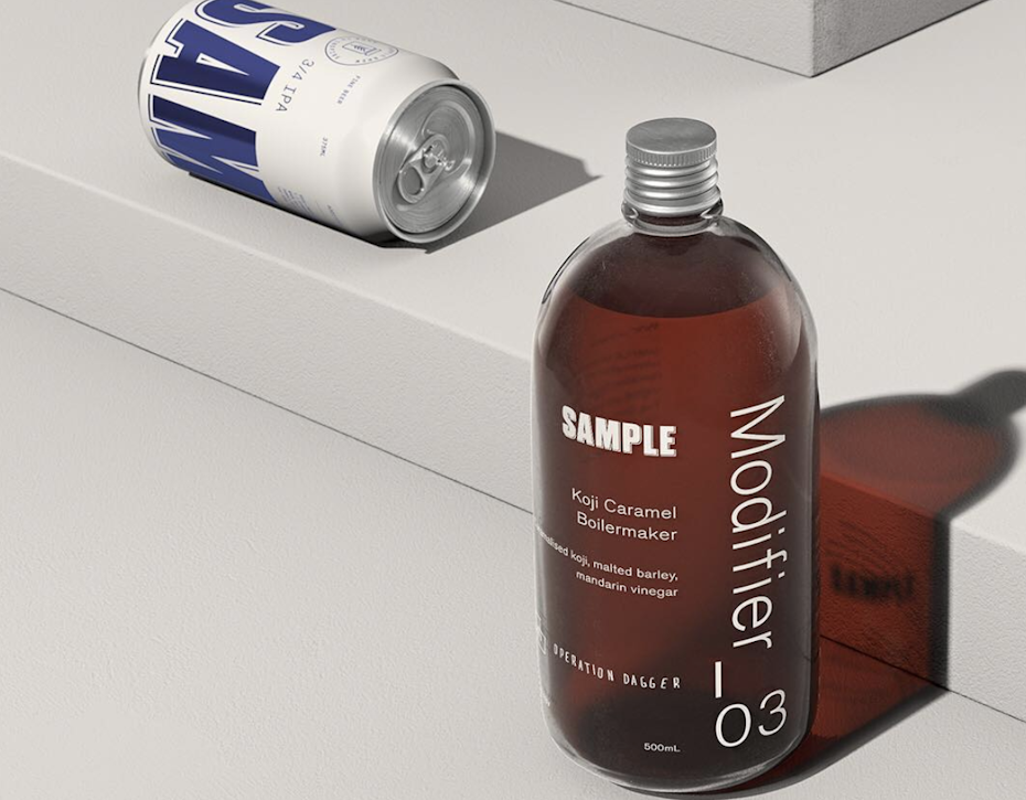 Sample brew packaging