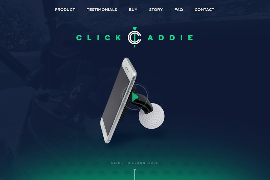 Example of 2020 web design trend of bold duotone