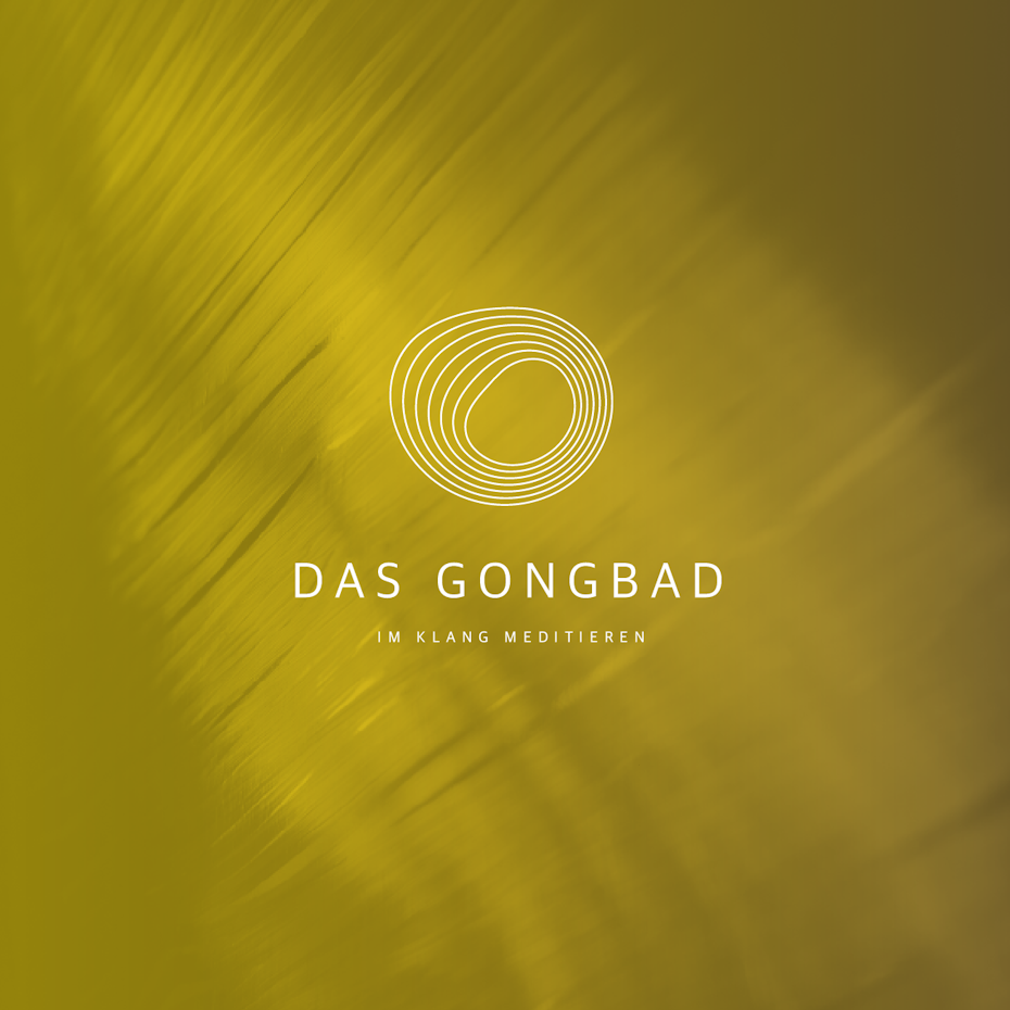 Thin-lined circular logo design