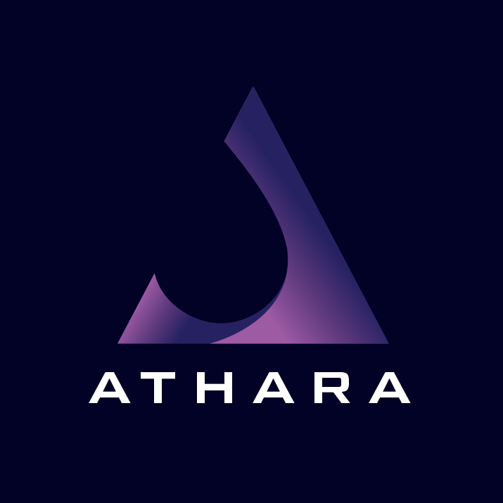 Logo design trends example: 3D gradient logo