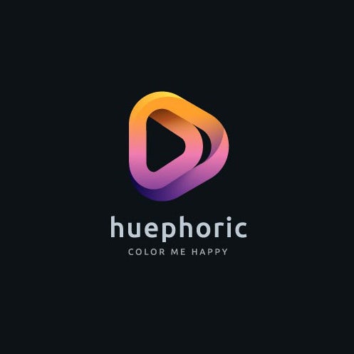 Logo design trends example: 3D gradient logo