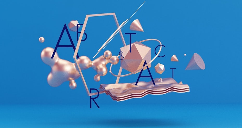 Example of 2020 web design trend of 3D elements
