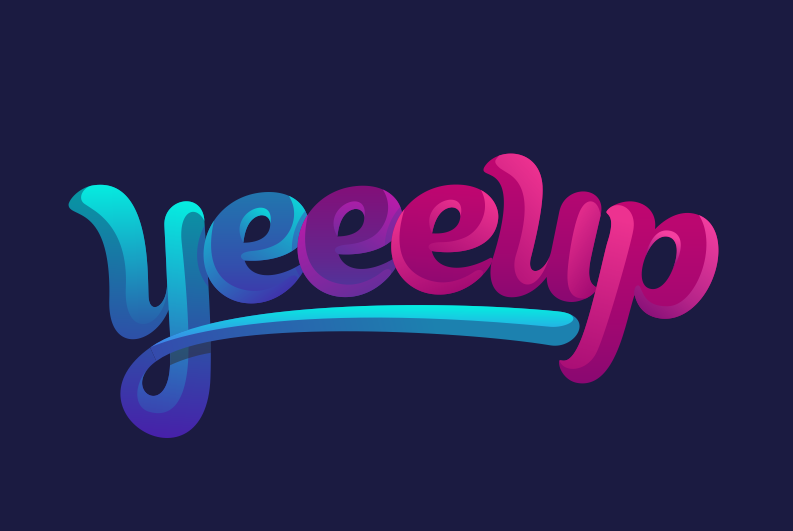 Hand-lettering with a subtle chiseled look
