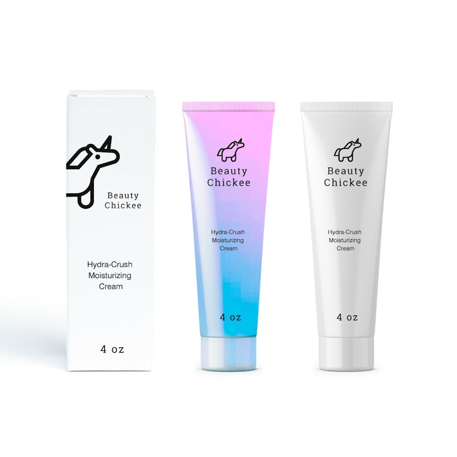 Beauty Chickee cream for young packaging