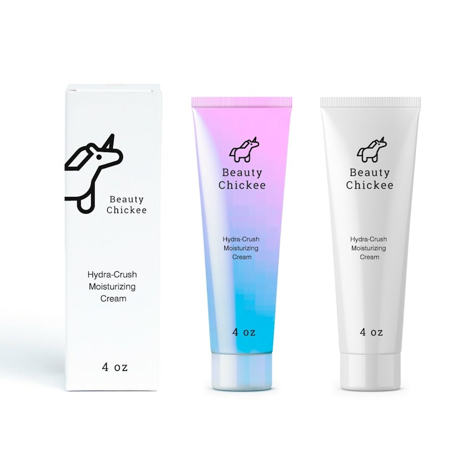 Beauty Chickee cream for young packaging