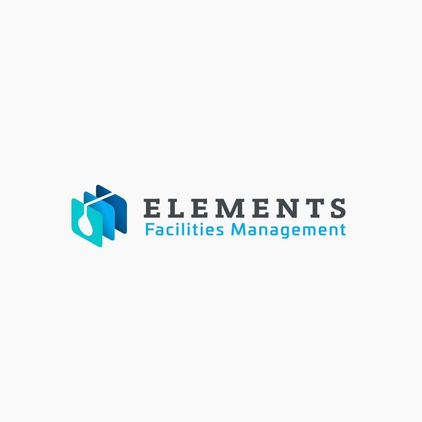 Logo design trends 2020 example: multi-layered logo