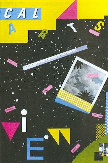 Colorful poster design by April Greiman
