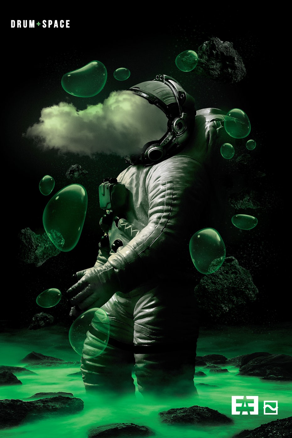Drum and Space poster