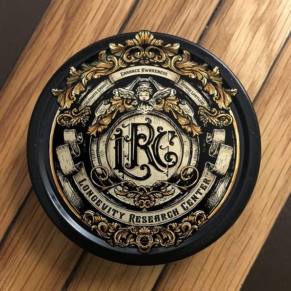 Vintage-style label