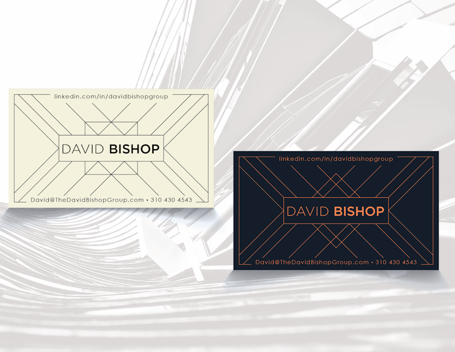david bishop business card