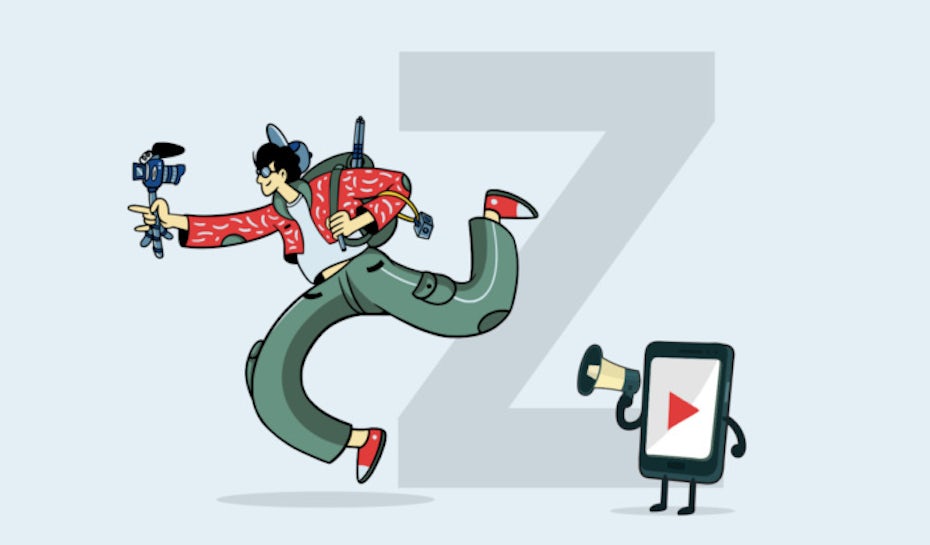 Marketing to Gen Z illustration