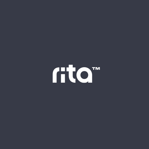 Logo design with round sans serif fonts