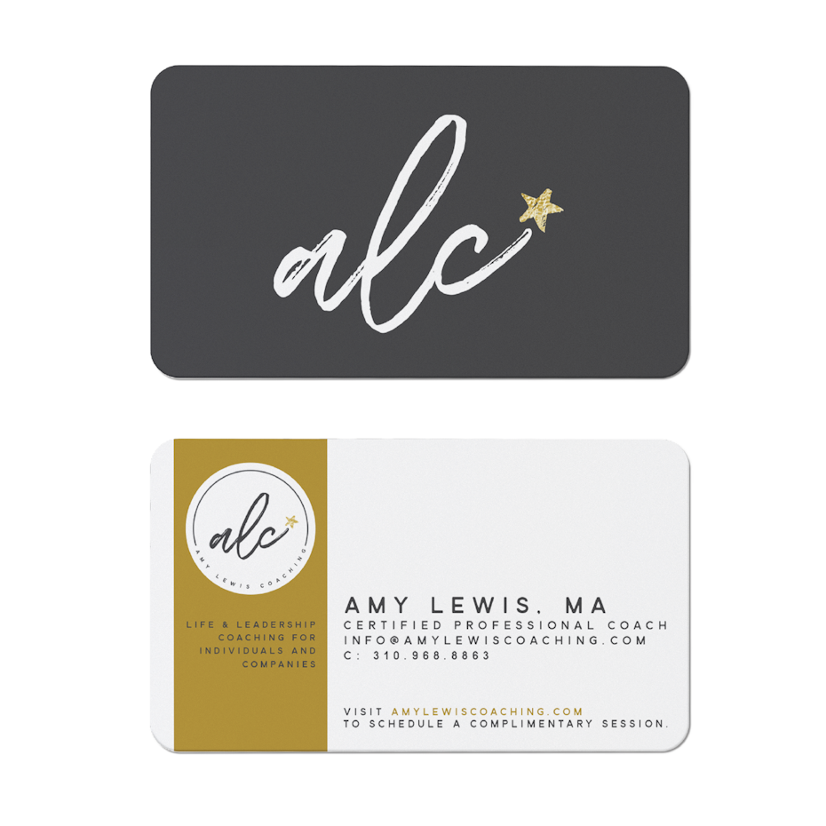 alc coaching business card